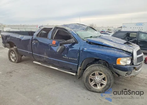 2003 Dodge Ram 2500 St из США, поврежденный, VIN 3D7KU28C13G721750